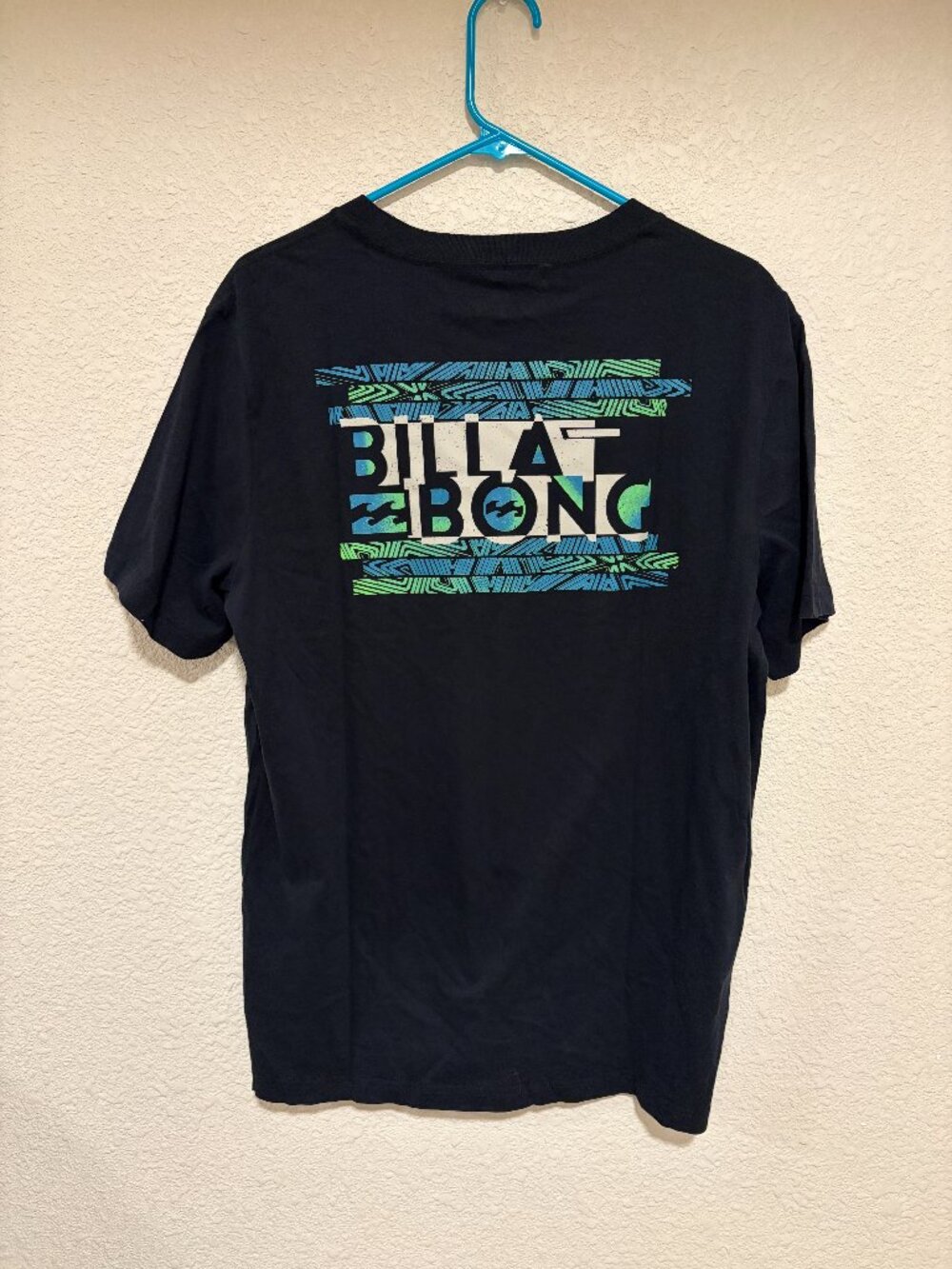 Billabong Mens Black Graphic T Shirt Size Large Surf Skate NWT